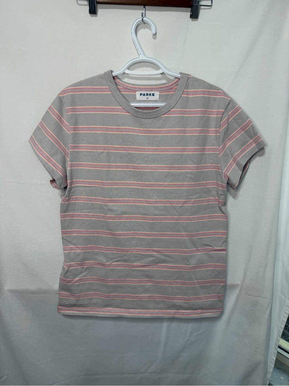 PARKE Sold out Valentine Drop Stripped Shirt - Size M